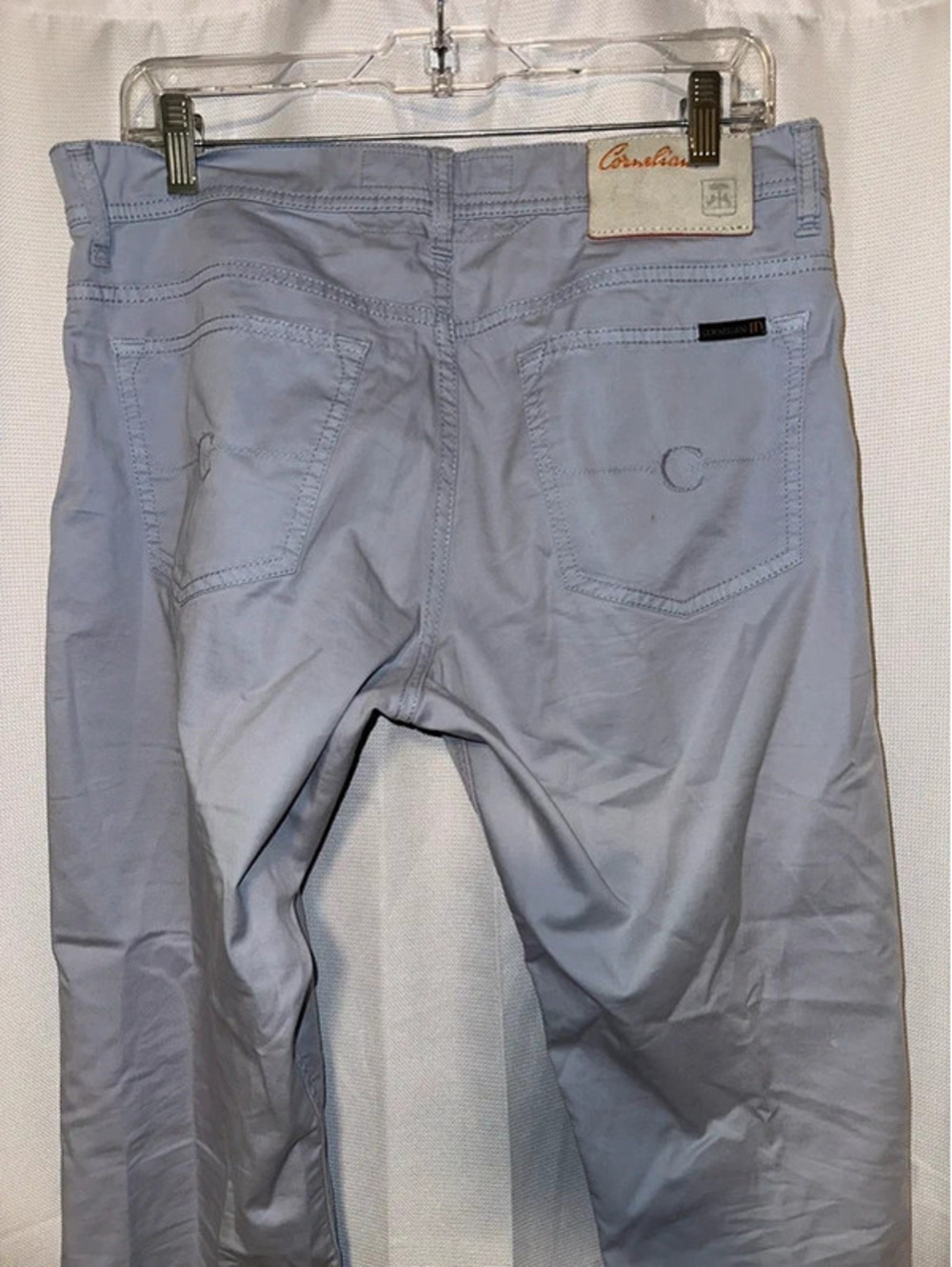 Corneliani ID Luxury Denim Trousers Italian Mens Pants 35 - Picture 6 of 16